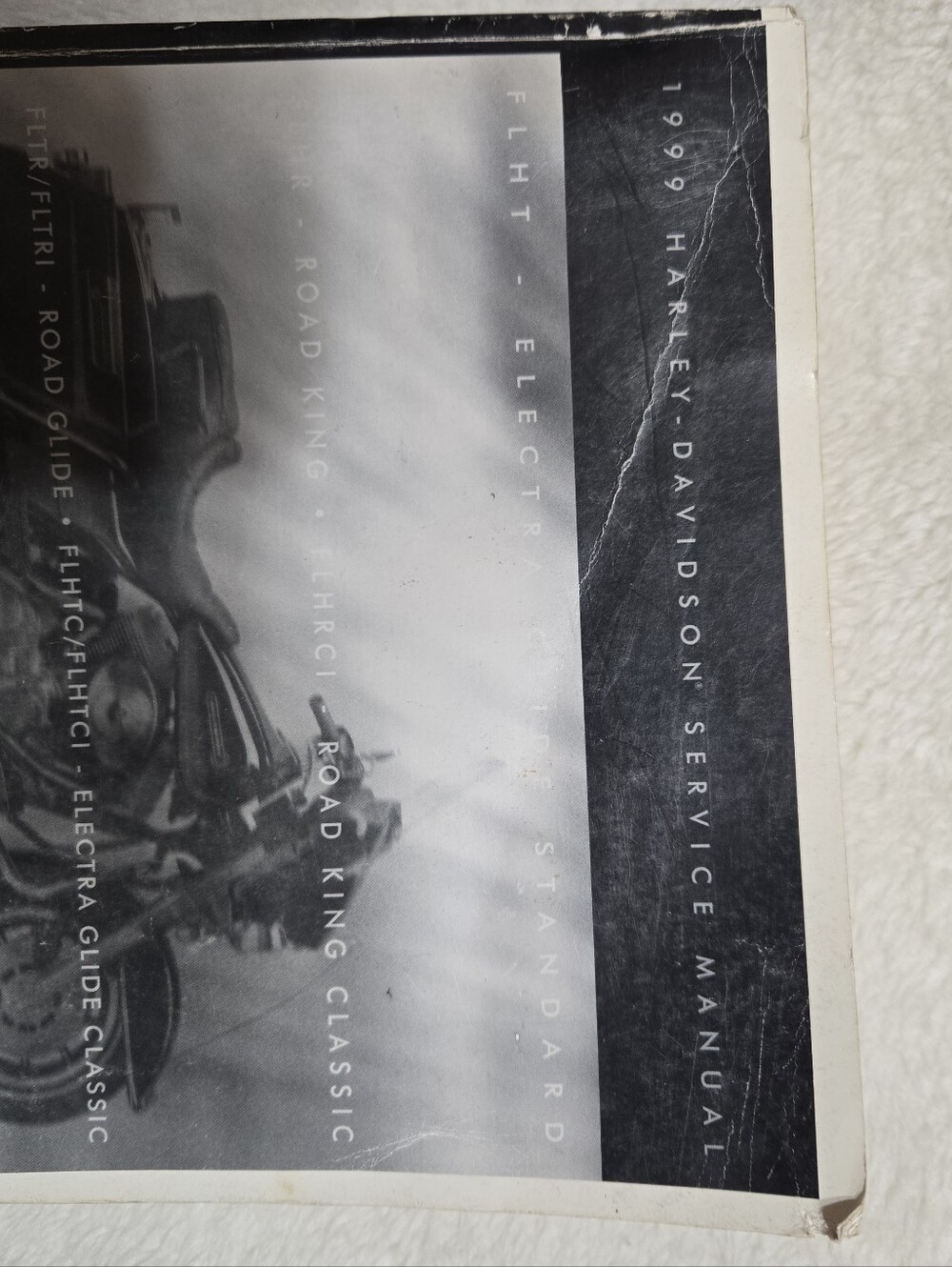 Harley Davidson 1999 FLT Models Offical Factory Service Manual - Picture 2 of 7